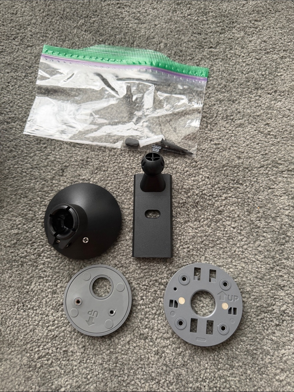 Ring Solar Panel/Ring Stick-up Camera w/battery including Mounting Tools- Black - Picture 4 of 4